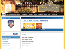 Tablet Screenshot of chapelhillhoa.org